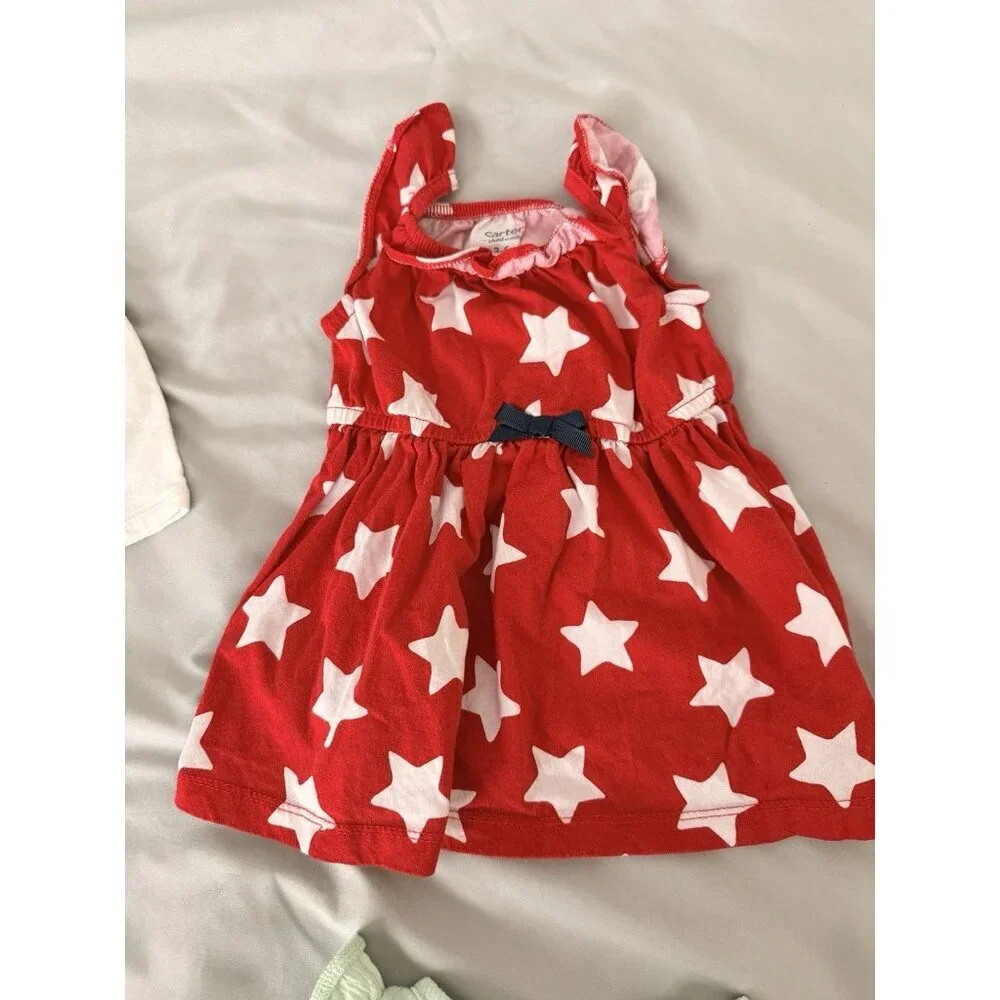 Baby Girl Clothing Lot 3M–6M Smock Candy Carter’s GAP Koala Kids 5 Pc Outfit Set
